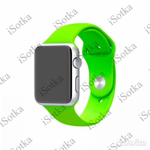 Ремешок силиконовый для Apple Watch Series 38mm/40