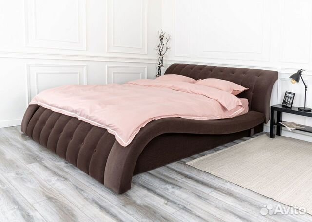 Кровать 140х200 шоколад Мадрид