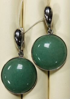 Серьги. Радонит. Яшма. Сердолик. Нефрит. Амазонит