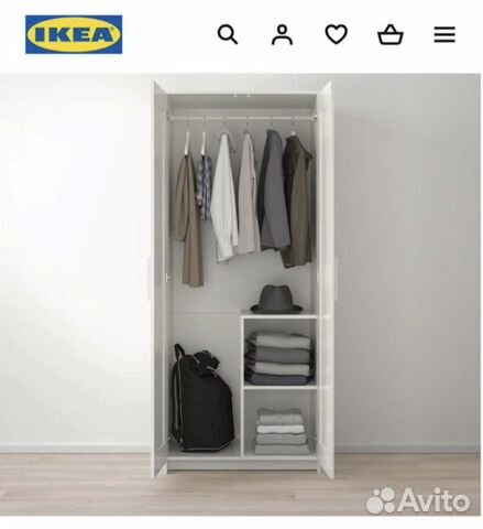 Шкаф платяной IKEA