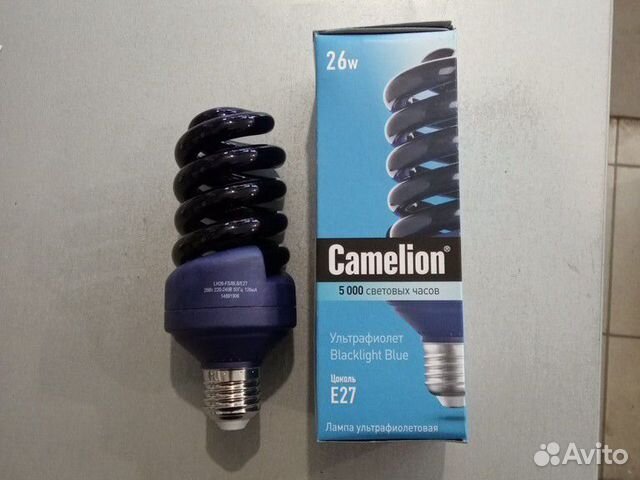 Ультрафиолетовая лампа Е 27 26W