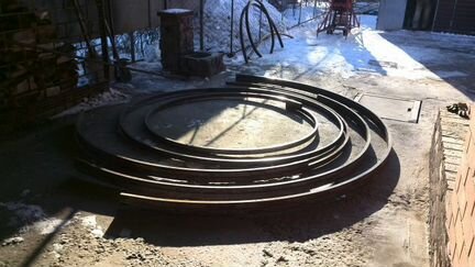 Гнём профильные трубы трубогиб для навесов