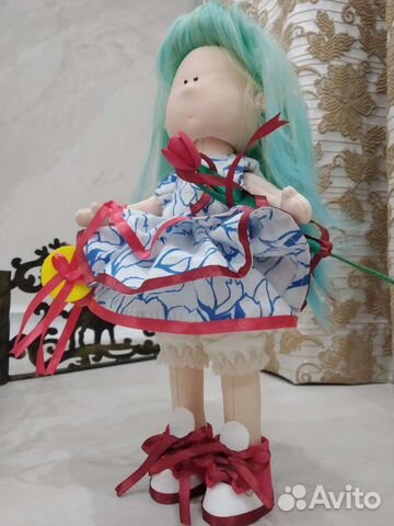 Кукла текстильная, ручной работы, чародейка