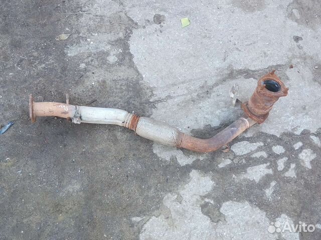 Приемная труба с гофрой Шевроле Реззо