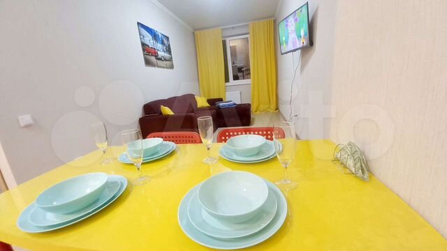 1-к. квартира, 54 м², 8/17 эт.