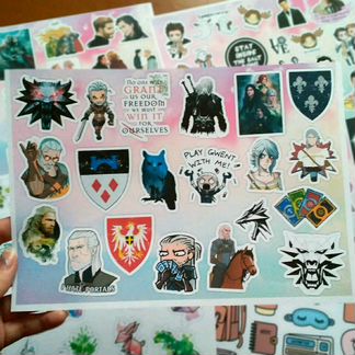 Стикеры, наклейки Печать на заказ