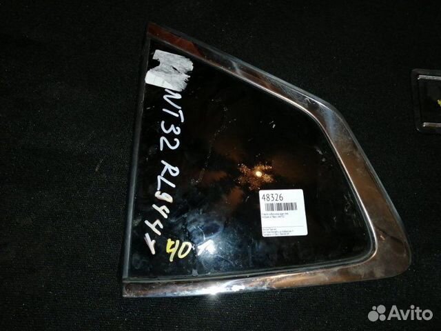 Стекло собачника заднее левое Nissan X-Trail HNT32