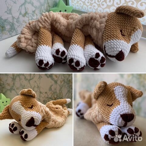 Плюшевый Щенок пижамница