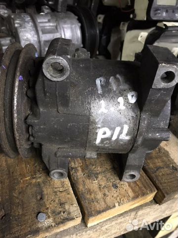 Компрессор кондиционера на Nissan primera P12