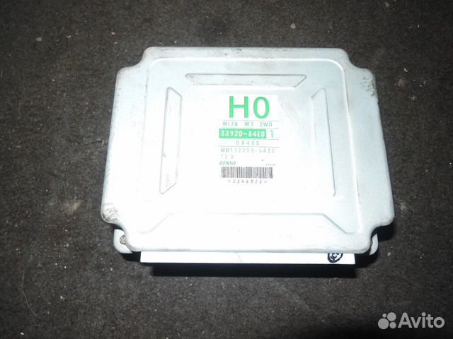Блок управления двигателем Suzuki Wagon R+ 00-08