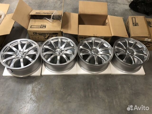 Новые оригинальные диски r17 rays G-games 77S