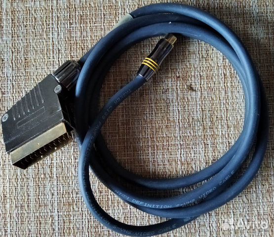 Видео кабель S - VHS купить в Санкт-Петербурге | Электроника | Авито
