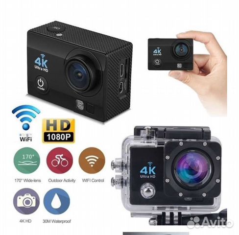 Экшн камера 4K Ultra HD/ Action camera sports