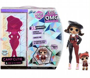 Кукла L.O.L. Surprise OMG Winter Chill Camp Cutie
