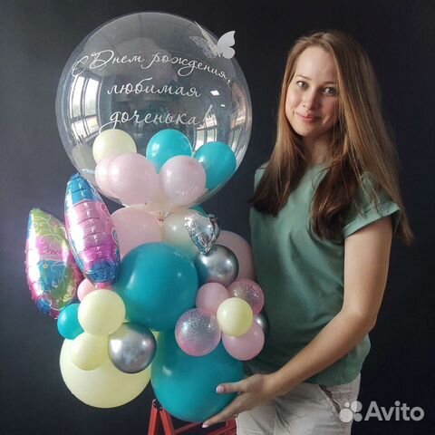 Воздушный шар баблс любое напонение