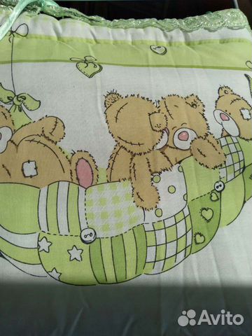 Бортики в детскую кроватку