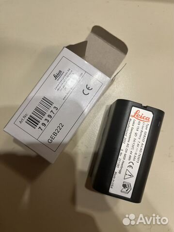 Аккумуляторная батарея Leica Geb222, новая