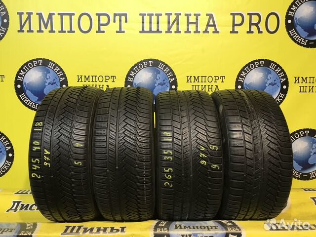 Continental ContiWinterContact TS 850 P 245/40 R18 и 265/35 R18 97V