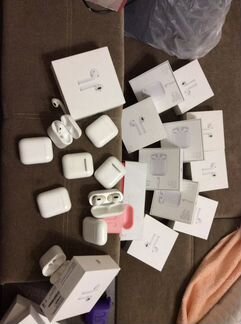 Airpods 1,2,pro оригинал разбор кейс, правый, левы