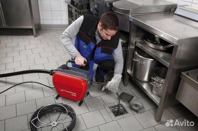 Прочистка канализации, устранение засоров