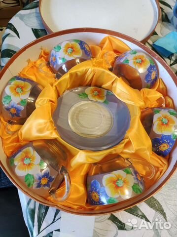 Новый чайный сервиз на 6 персон