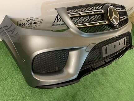 Передний бампер AMG Mercedes GLS X 166 2018 год