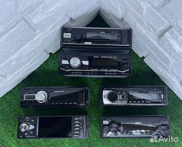 Магнитолы 1DIN с Bluetooth AUX