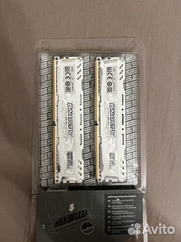 Игровая оперативная память Crucial 16gb 2400