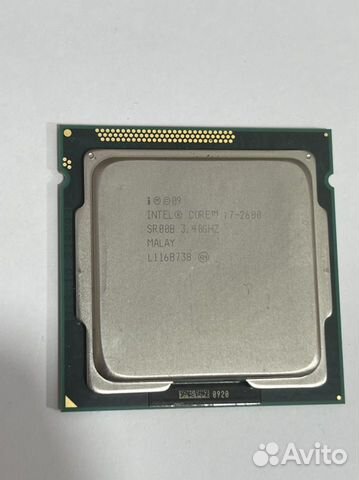 Процессор Intel Core i7-2600 8 мб кэш-памяти, такт