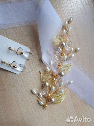 Украшение для волос/ веточка