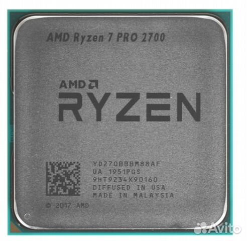 Процессор amd ryzen 7 pro 2700 oem обзор