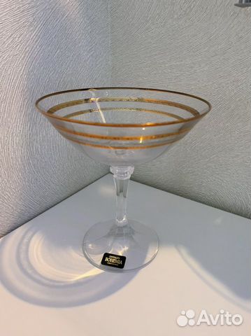 Новые набор Бокалы Crystal Bohemia Клеопатра