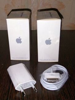 Адаптеры USB Apple original с кабелем 30 pin новые