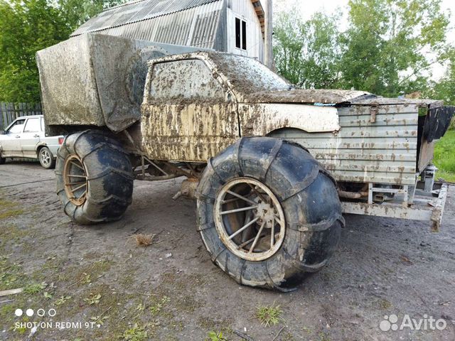 Болотоход из оки переломка