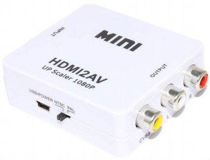 Переходник hdmi-3RCA(тюльпаны), новый