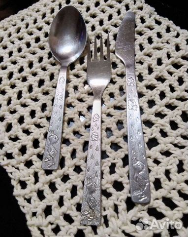 Столовый набор для детей Утенок СССР