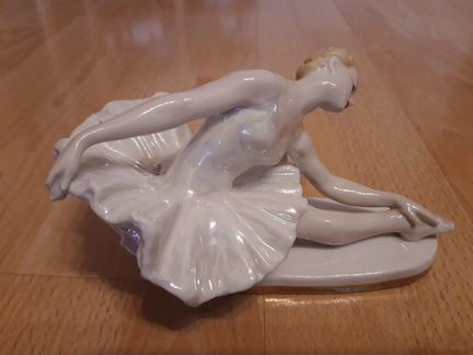 Фарфоровые статуэтки СССР балерина
