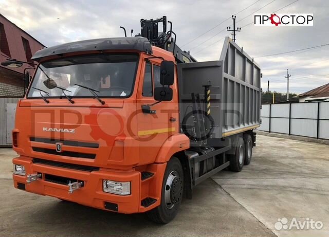 КАМАЗ 6520 с КМУ, 2024
