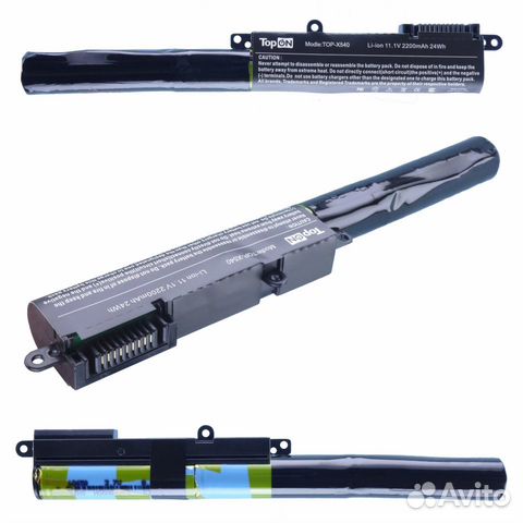 Аккумулятор TOP-X540 11.1V 2200mAh 24Wh для ноутбу