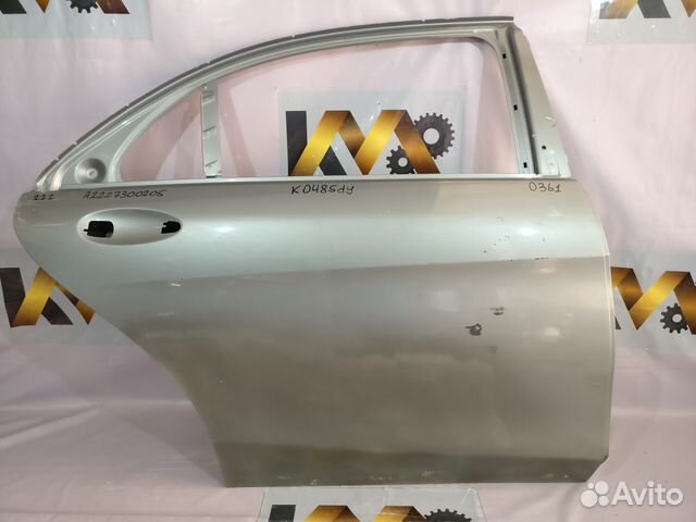 Mercedes W222 Дверь Задняя правая Бу оригинал