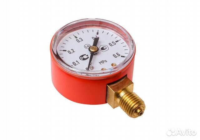 Манометр пропановый 0,6 Мпа, М12х1,5, на редуктор купить в Перми ...