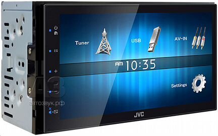 Автомагнитола 2 DIN JVC KW-M14 + Bluetooth модуль