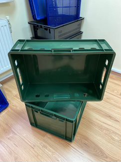 Ящики пластиковые 600х400х200 Универсальные Мясные