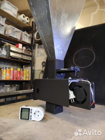 Полуавтоматическая, пеллетная горелка