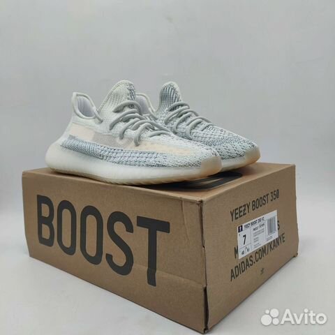 Кроссовки Adidas Yeezy Boost 350 v2 Cloud White