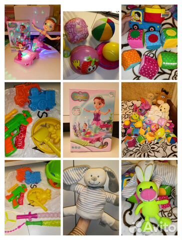 Пакет разных игрушек