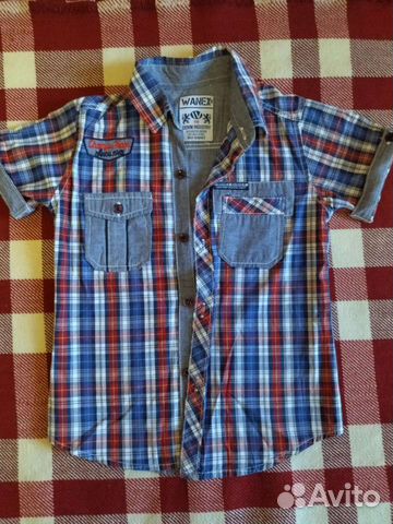 Рубашка на мальчика 110