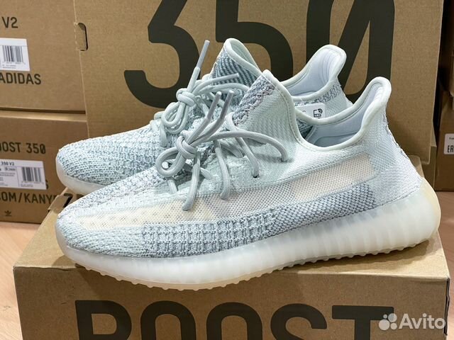 Кроссовки Adidas Yeezy Boost 350 v2 Cloud White