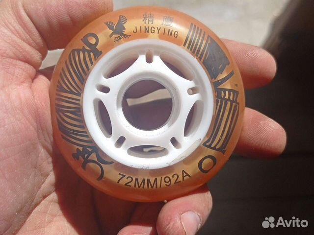 Колеса для роликов 72 мм 88а