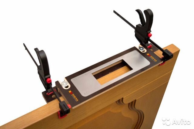 Врезка петель в межкомнатные двери по шаблону фарида